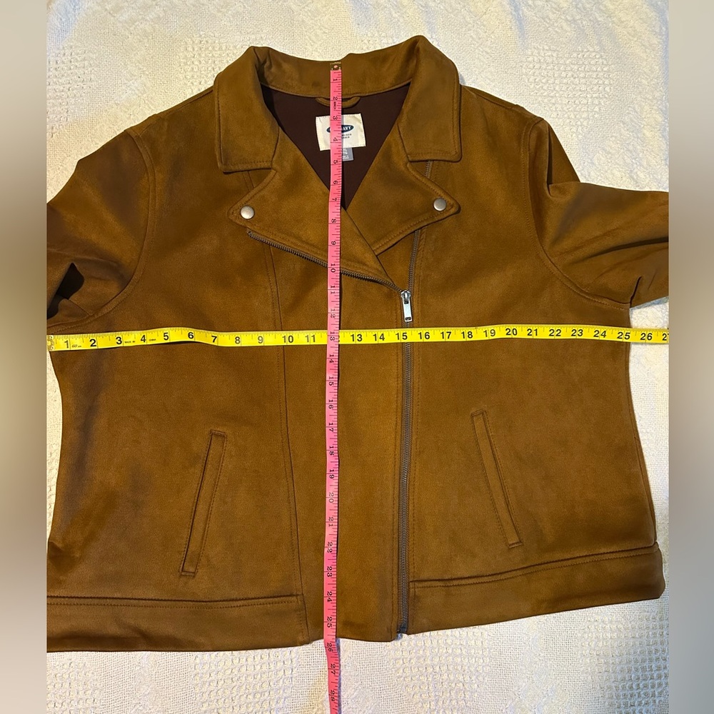 Women's Soft Suede-like Jacket - Picture 4 of 8